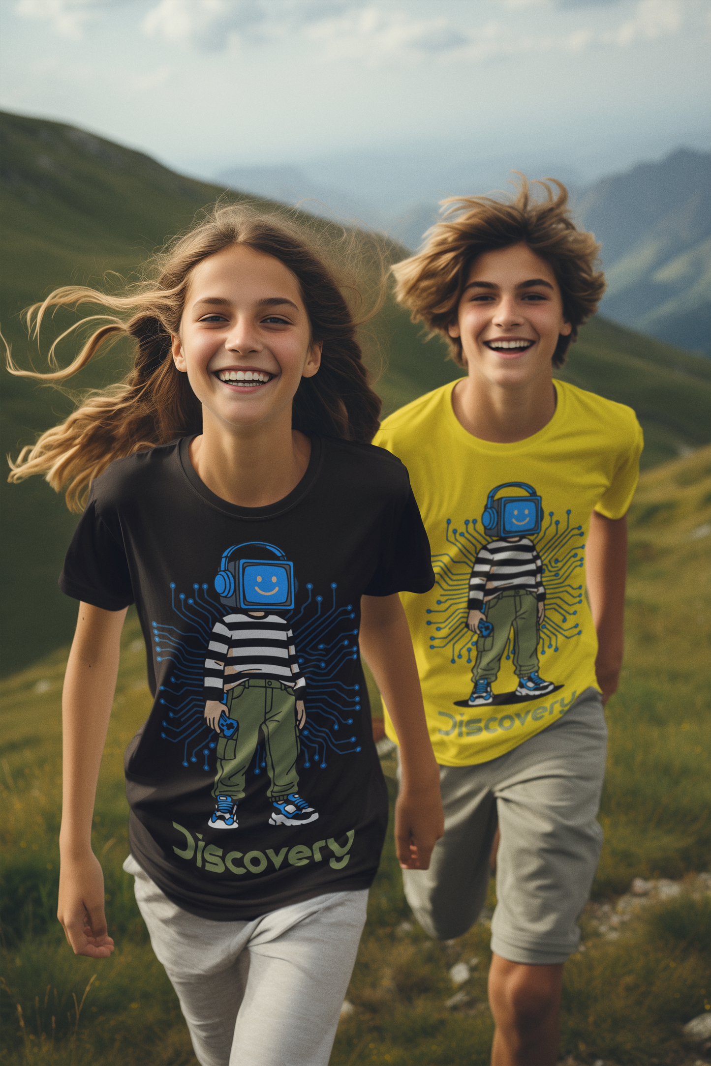 Boy's Crew Neck T-Shirt