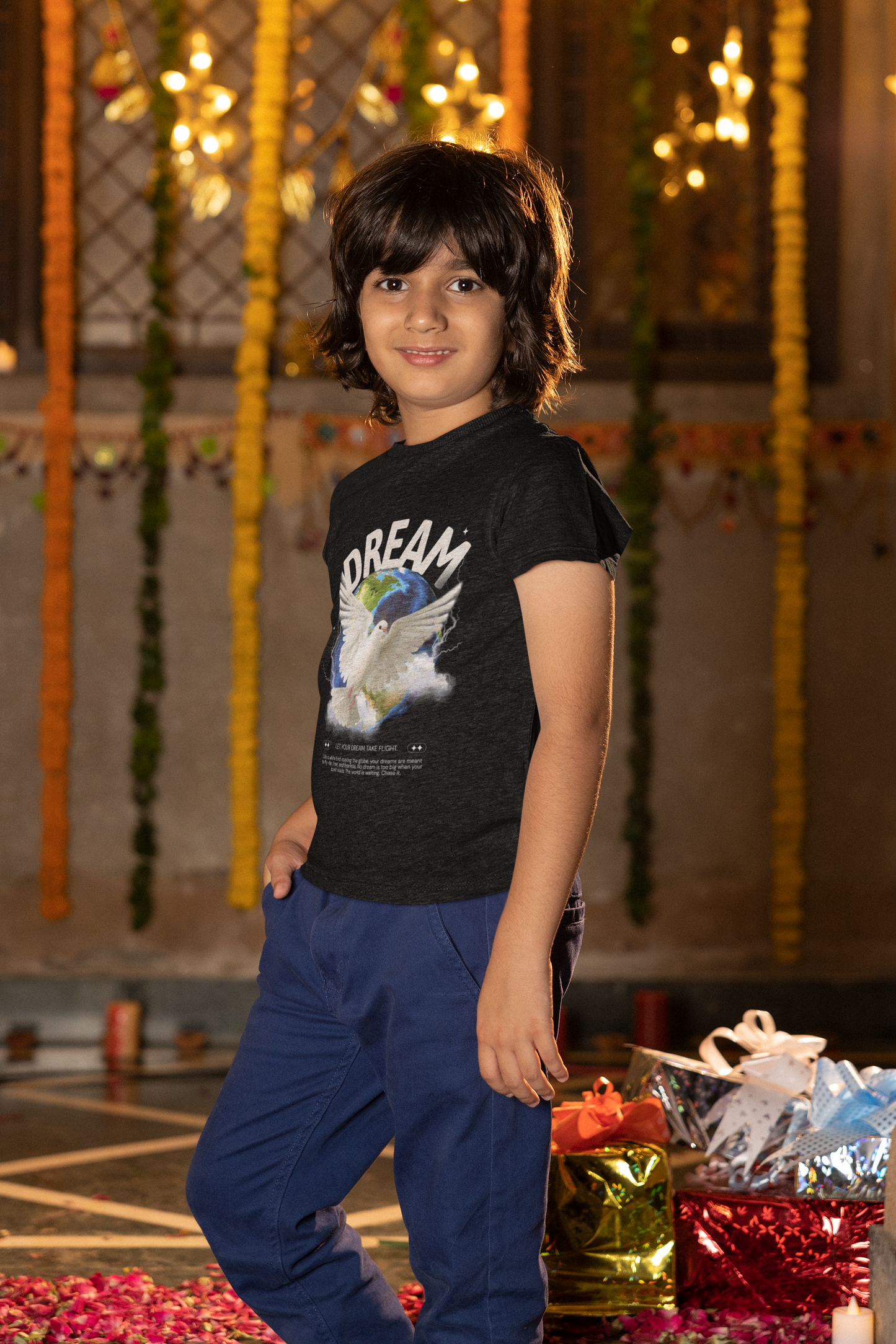 Boy's Crew Neck T-Shirt