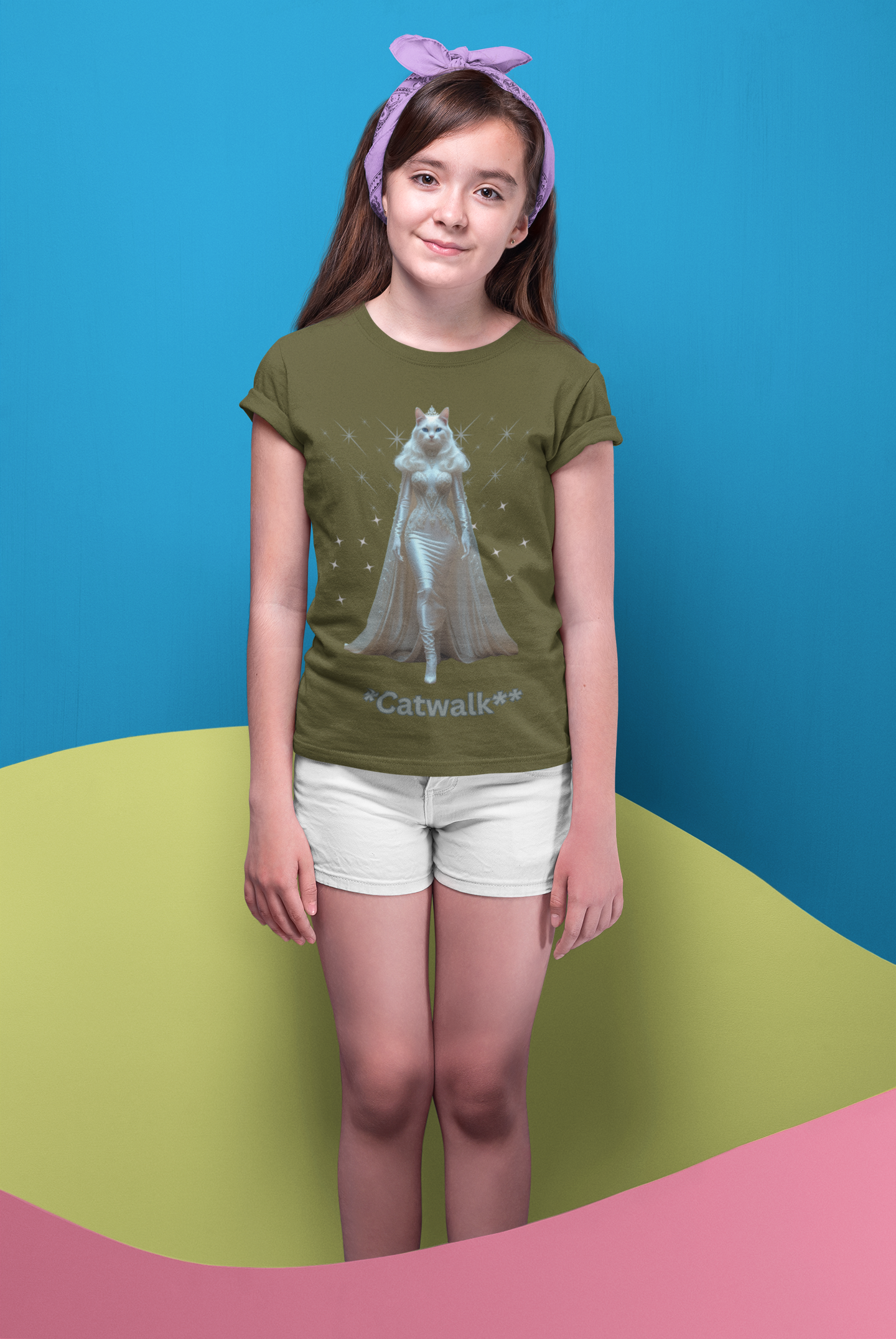 Girl's Crew Neck T-Shirt