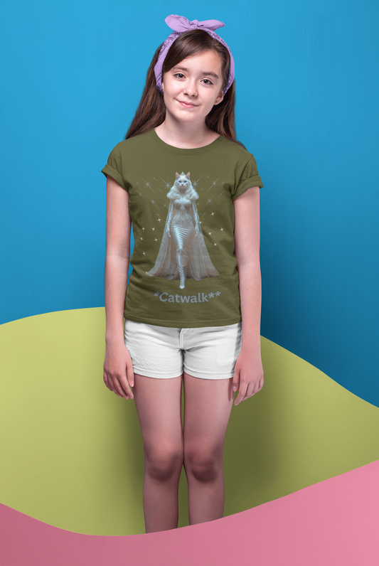 Girl's Crew Neck T-Shirt