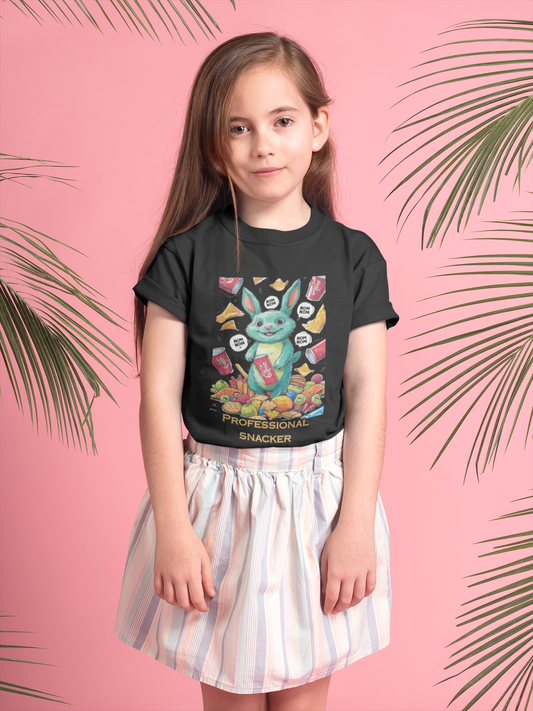 Girl's Crew Neck T-Shirt
