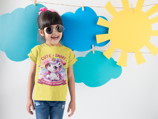 Girl's Crew Neck T-Shirt