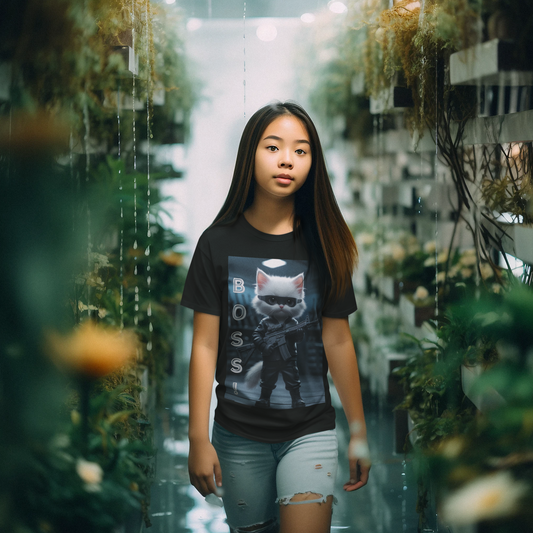 Girl's Crew Neck T-Shirt
