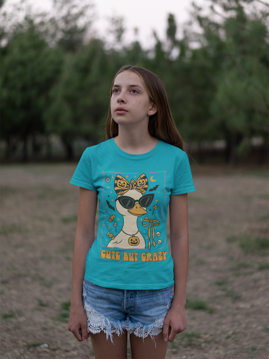 Girl's Crew Neck T-Shirt
