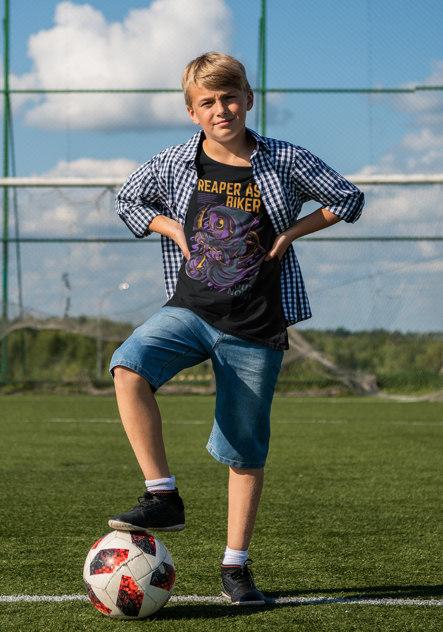 Boy's Crew Neck T-Shirt