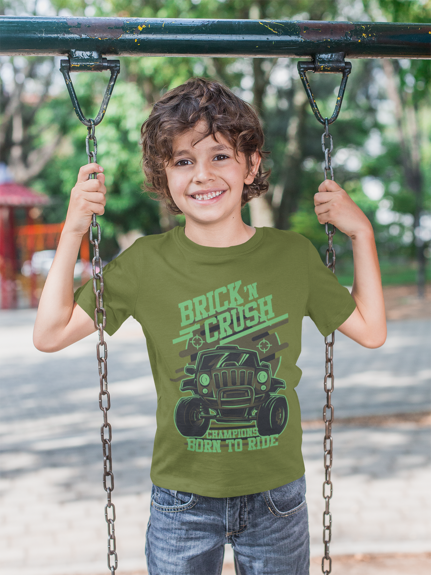 Boy's Crew Neck T-Shirt