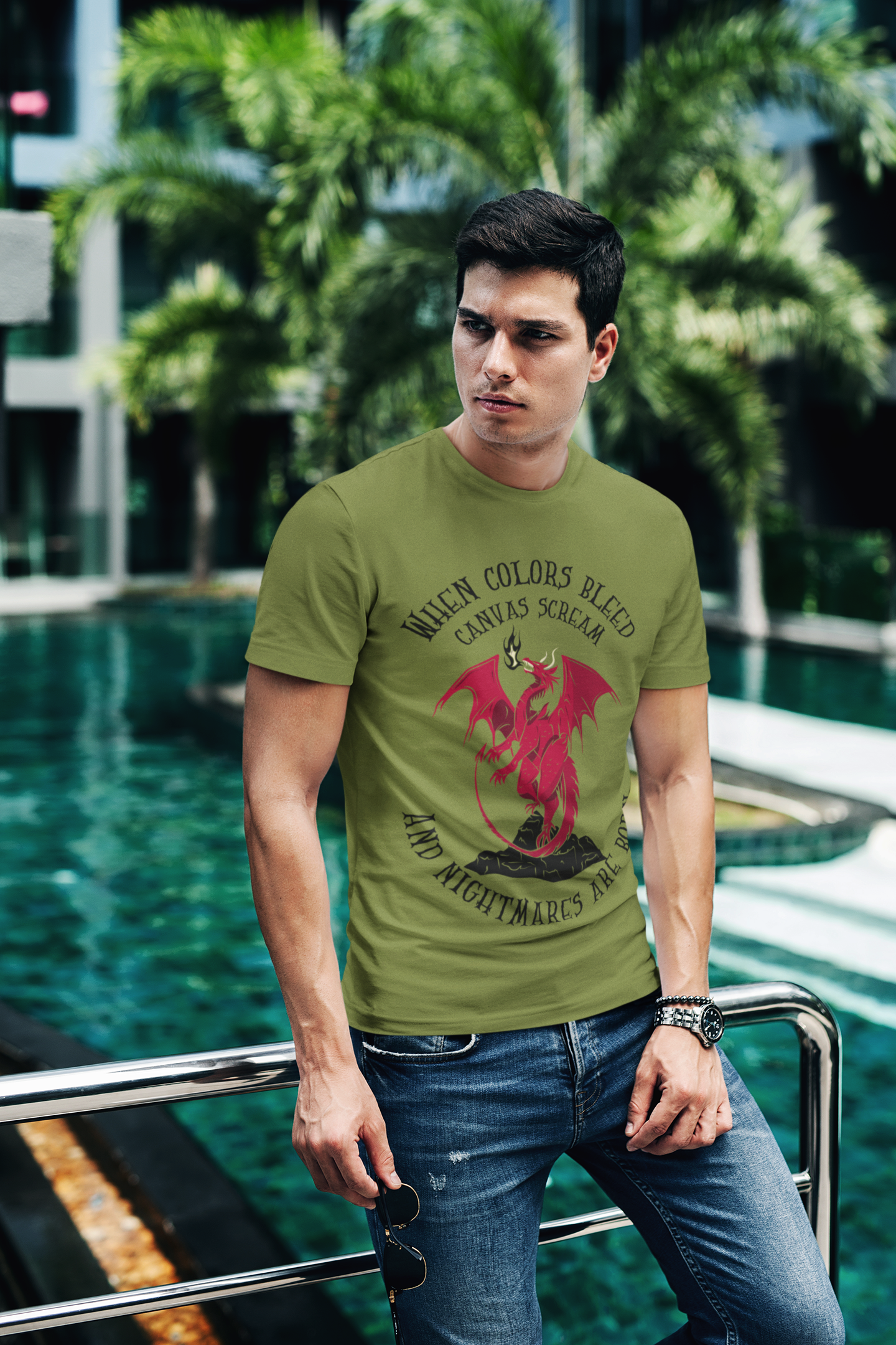 Unisex Classic Crew T-Shirt JAFRI SERVAT FASHION