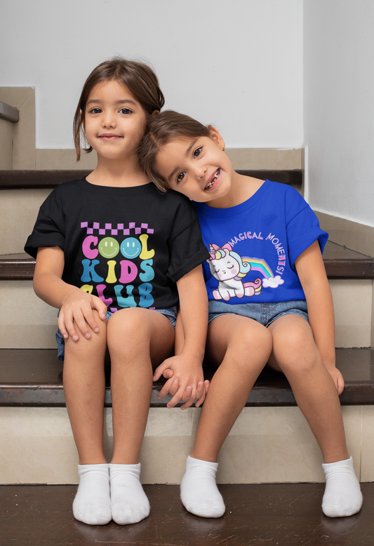 Girl's Crew Neck T-Shirt